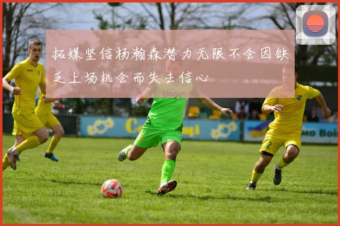 拓媒坚信杨瀚森潜力无限不会因缺乏上场机会而失去信心